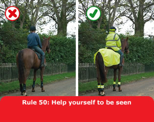 Highway Code - Rule 50 Help Yourself To Be Seen