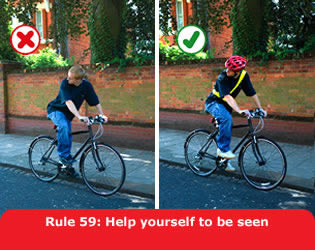 Highway Code - Rule 59 Help Yourself To Be Seen